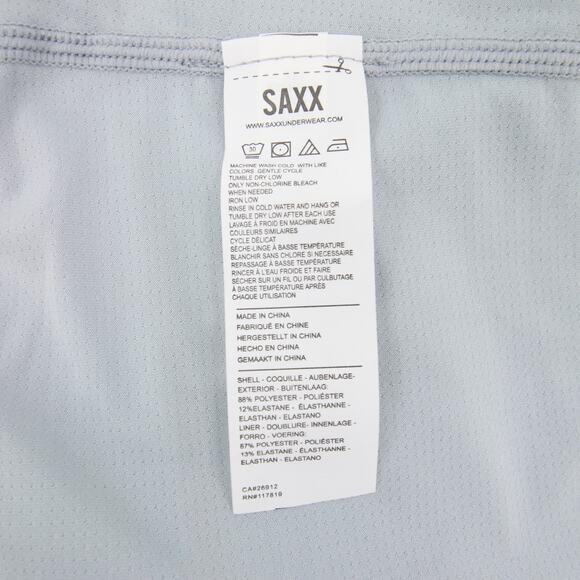 SAXX Betawave Swim Trunks Multicolor Striped Board Shorts Quick Dry Size 36 NWT - Picture 9 of 10